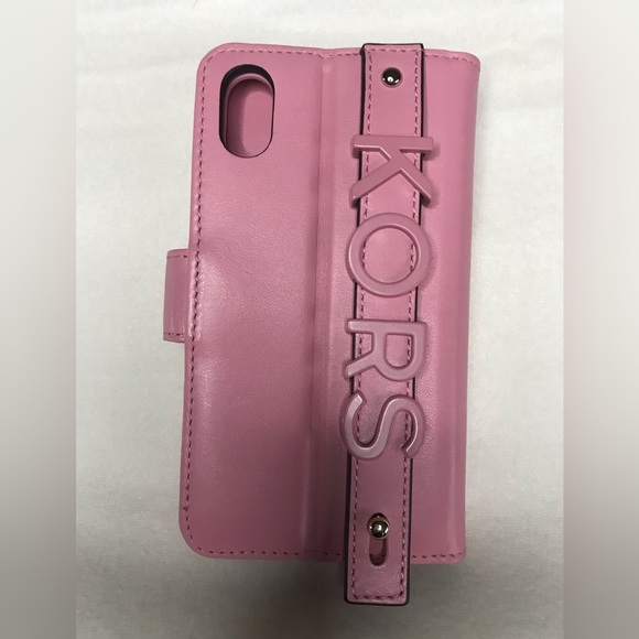 Michael Kors Pink Wallet case iPhone X - Picture 1 of 6